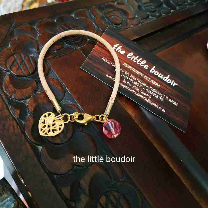 Natural leather Swarovski