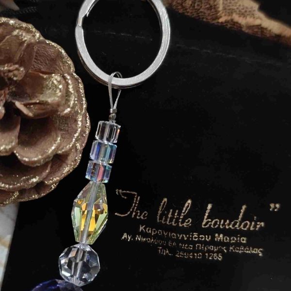 Swarovski crystal purple ball