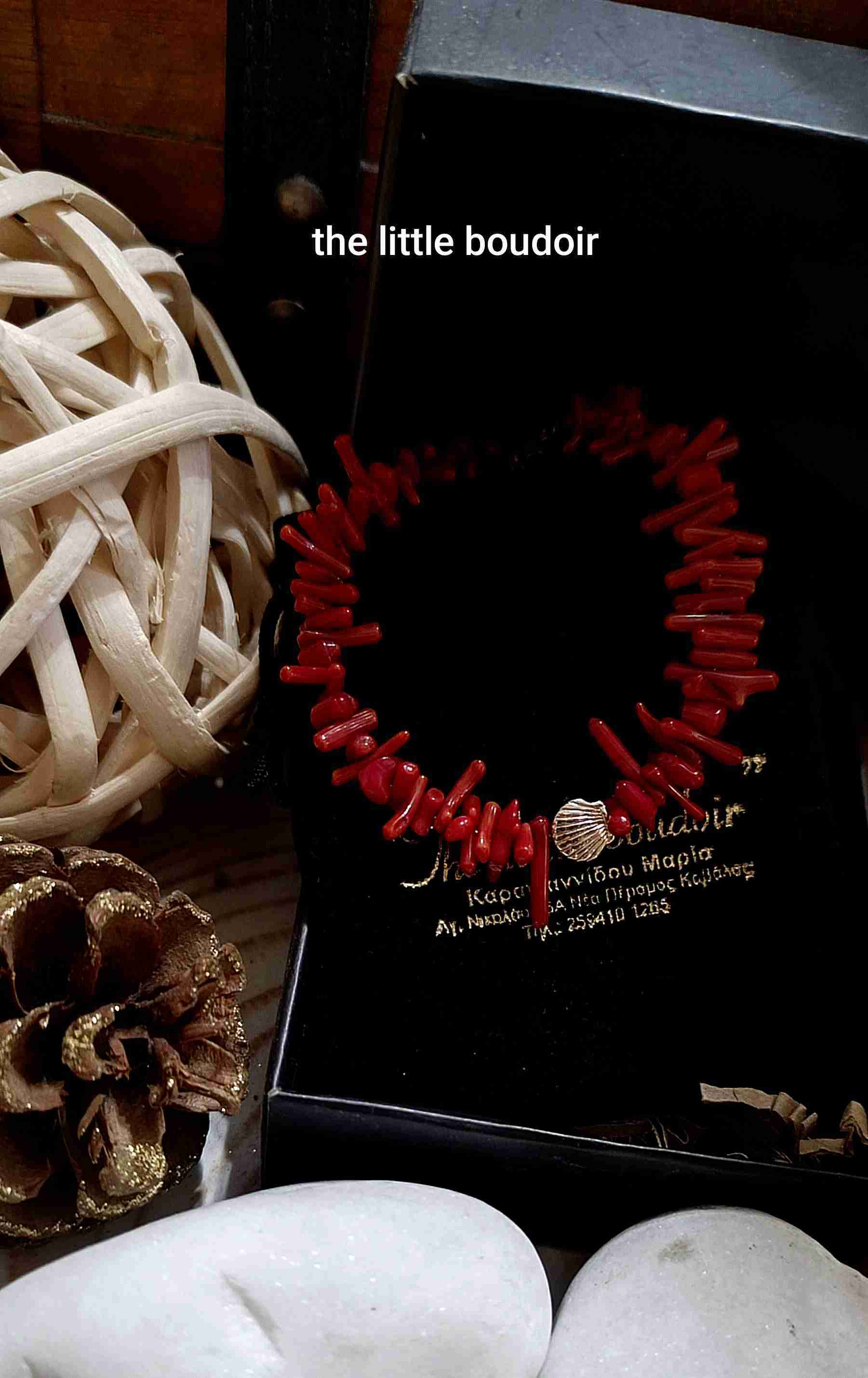 Red corals hematite