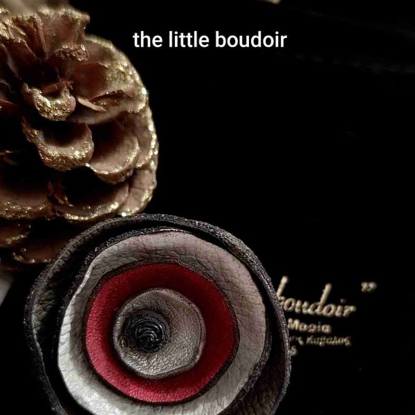 Leather flower
