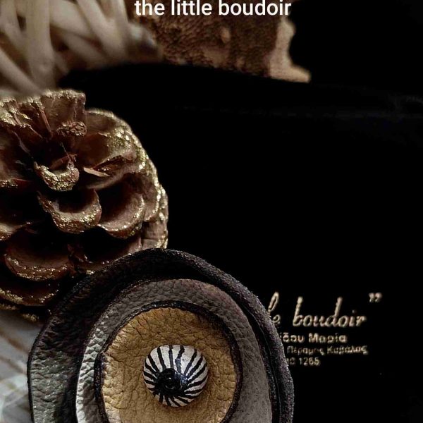 Golden leather flower