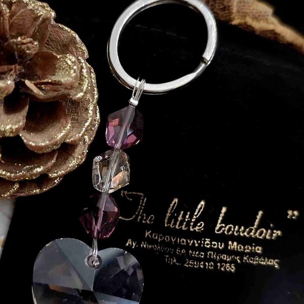 Swarovski crystal heart