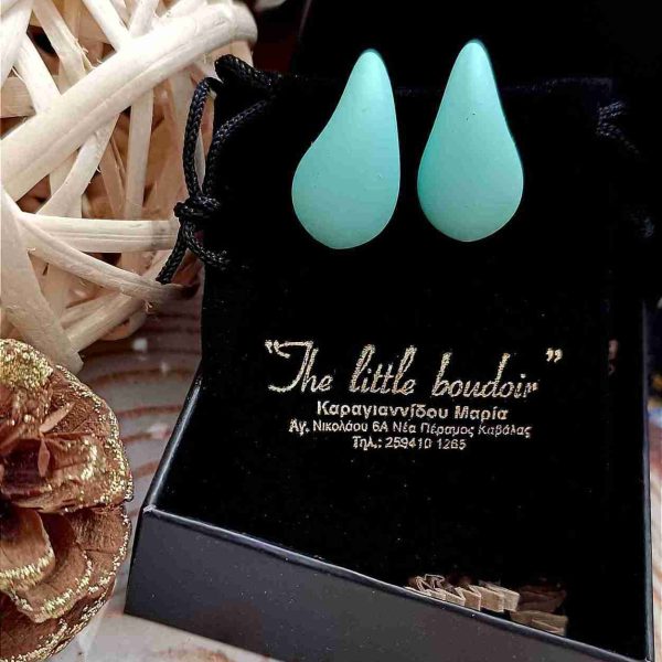 Tirquise acrylic drops