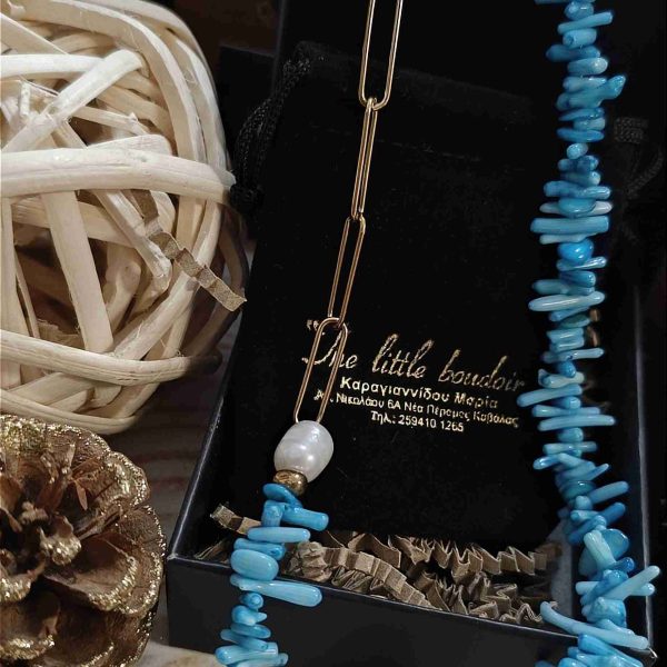 Blue corals hematite