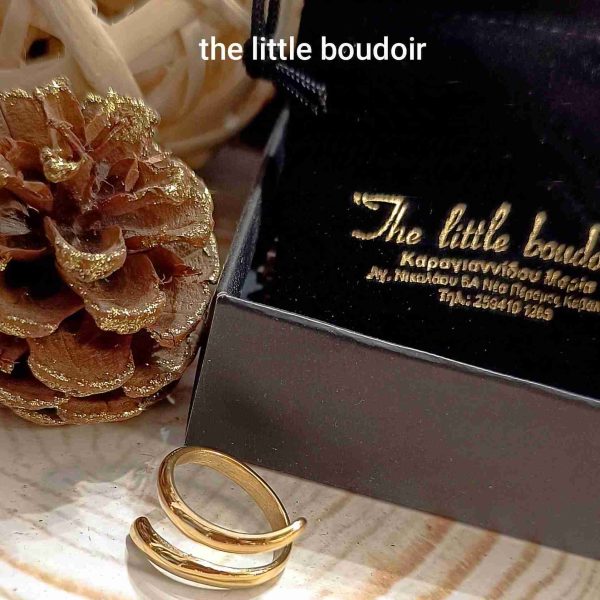 Gold stainless ring