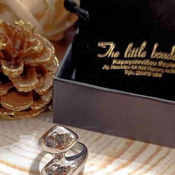 Silver stainless ring