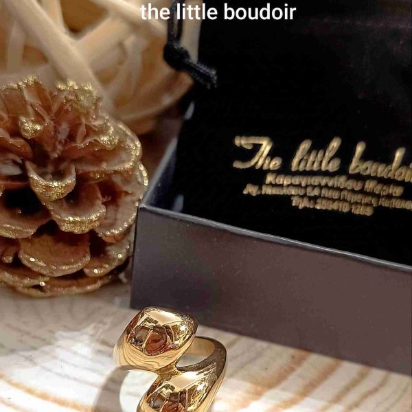 Gold stainless ring