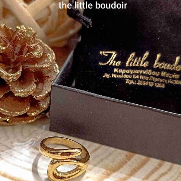 Gold stainless ring