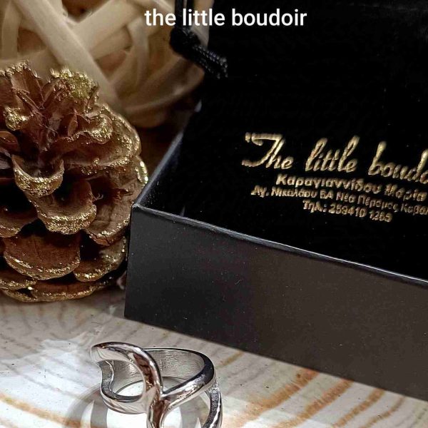 Silver stainless ring