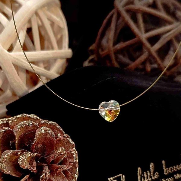 Swarovski crystal heart