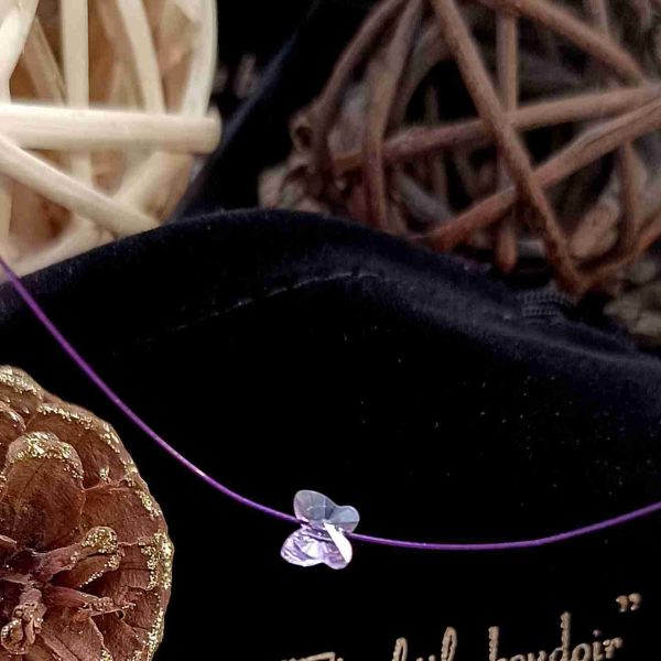 Swarovski crystal butterfly