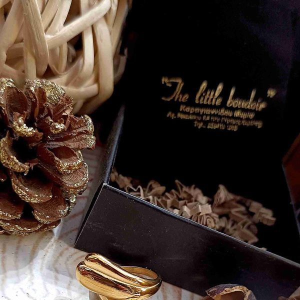 Double gold ring