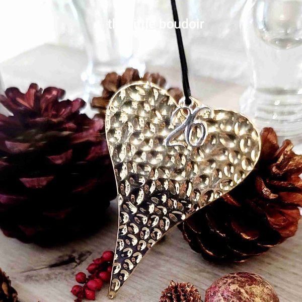 Heart charm 26
