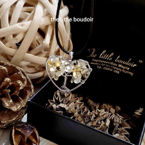 Citrine handmade heart
